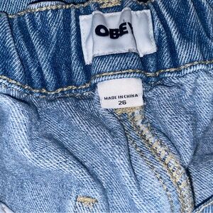 Vintage OBEY Classic Blue Denim Apparel Jeans